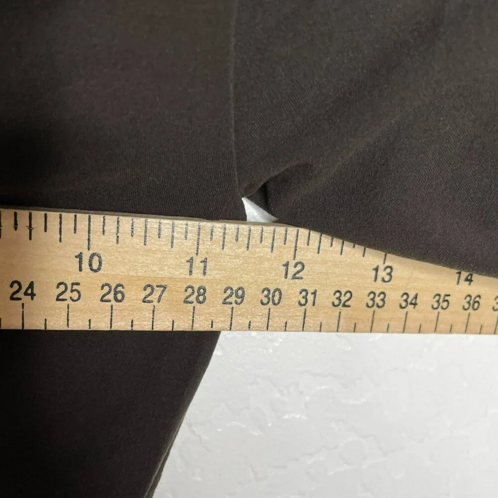 Spanx Brown Bittersweet Control Classic Long Sleeve Top - Picture 8 of 9